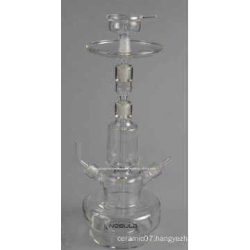 Big Hand Made Glass Water Pipe Glass Shisha with Feather Boxes High Qualtiy Hookah